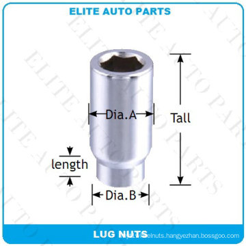 6 Point Tuner Acorn Et Lug Nut for Car Wheel